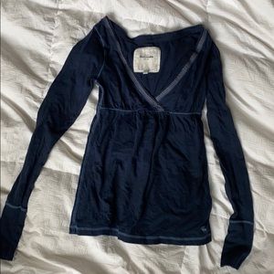 Girls Abercrombie babydoll shirt. Excellent cond.